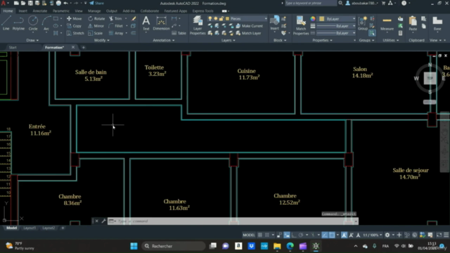 Conception de projet : Autocad & Robot Structural Analysis - Screenshot_01