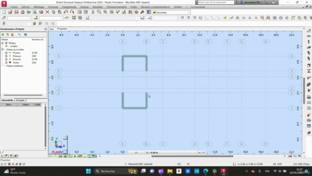 Conception de projet : Autocad & Robot Structural Analysis - Screenshot_04