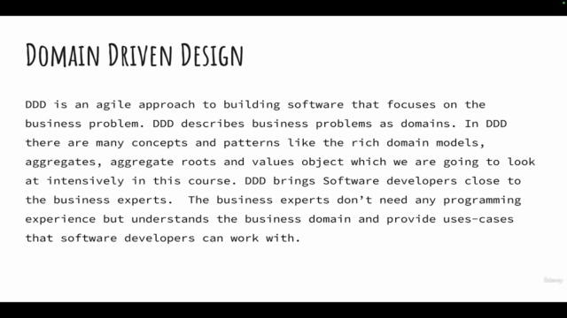 Become a Domain Driven Design Expert in .NET – Screenshot 3