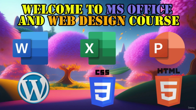 Complete MS Office and Web Design Development Course - Screenshot_04