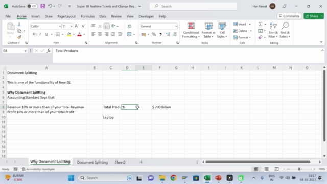 Real Time SAP FICO Document Splitting - S/4HANA 2022 – Screenshot 3