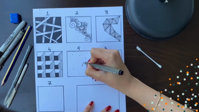Sıfırdan Zentangle Sanatının Çizimini Öğrenme | Temel seviye – Screenshot 2