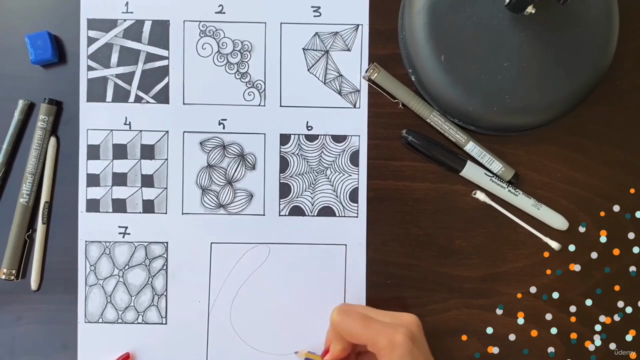 Sıfırdan Zentangle Sanatının Çizimini Öğrenme | Temel seviye - Screenshot_03