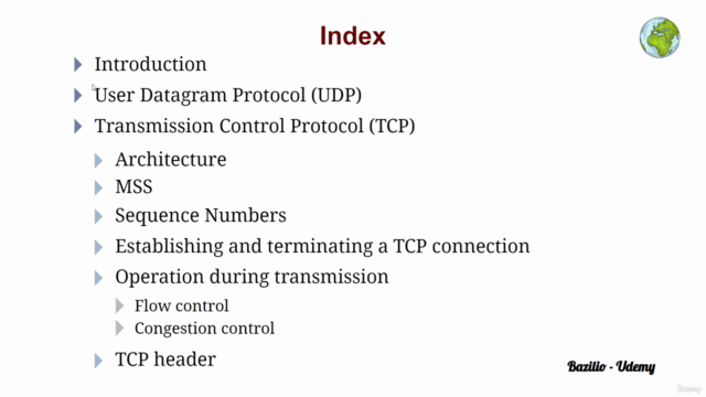 The Complete Transport Layer Course in Computer Networking – Screenshot 1