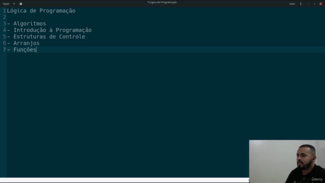 Curso Completo de Lógica de Programação e Algoritmos – Screenshot 4