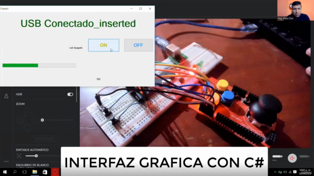 Comunicaciones USB con PIC18F4550 – Screenshot 2
