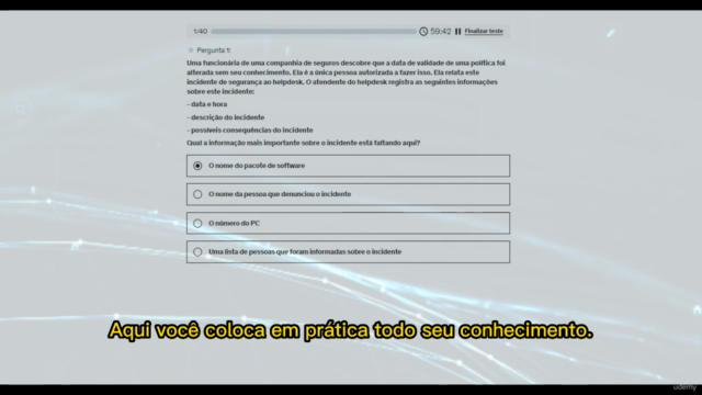 Certificação EXIN ISFS | ISO 27001 Simulado prático – Screenshot 3