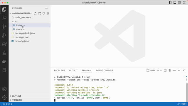 Android-WebRTC视频通话 – Screenshot 1