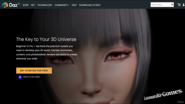 Daz Studio Avançado – Screenshot 1