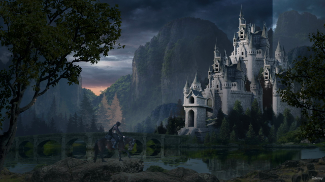 The Lost Castle-Photoshop advanced manipulation course - Screenshot_03