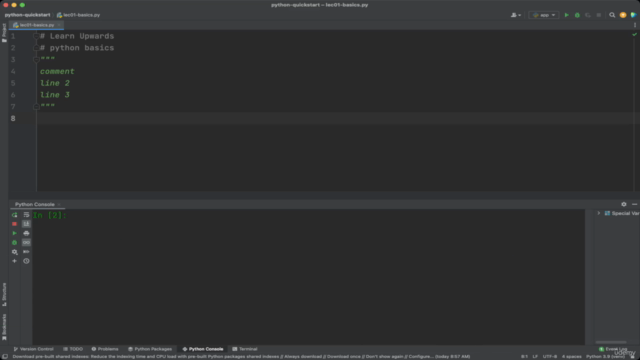 Python Quick Start Tutorial for Beginners – Screenshot 2