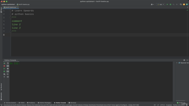 Python Quick Start Tutorial for Beginners – Screenshot 3