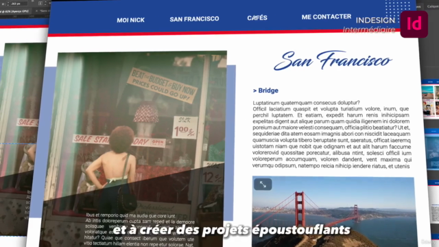 INDESIGN CC | Intermédiaire – Screenshot 2