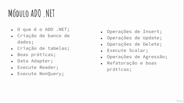 Curso Entity Framework Core C# e Bônus – Screenshot 2