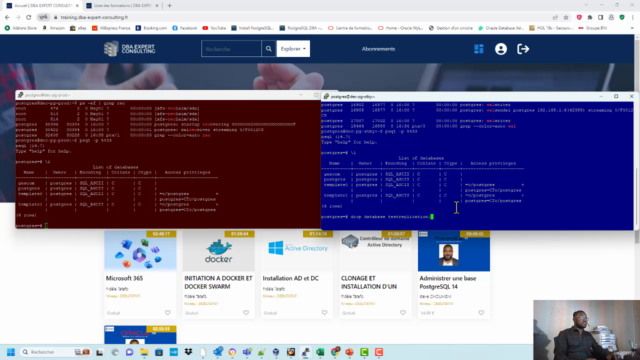Réplication et haute disponibilité postgresql 14 – Screenshot 1