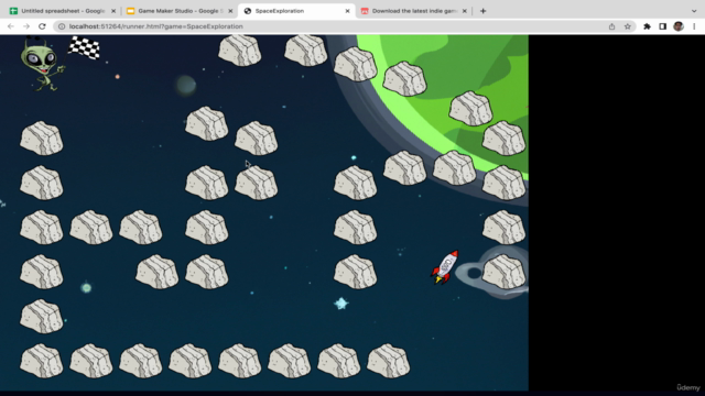 Game Maker Studio: Build Space Game & Sell It on Itch IO – Screenshot 1