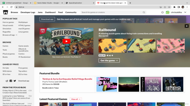 Game Maker Studio: Build Space Game & Sell It on Itch IO – Screenshot 4