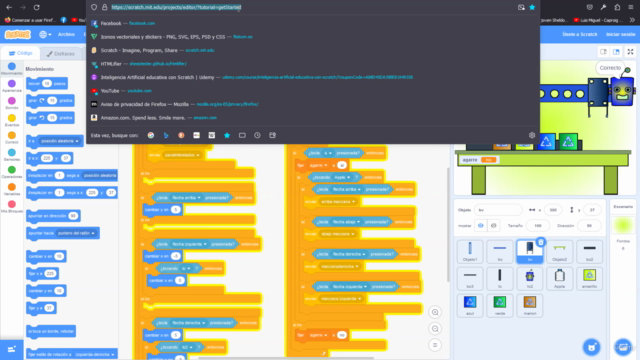 Scratch a pagina web lenguaje universal – Screenshot 2