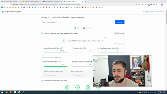 WordPress Site Hızlandırma - Önemli Web Verileri – Screenshot 1
