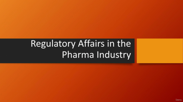 Pharmaceutical Drug Regulatory Affairs (DRA) 2023 Course - Screenshot_01