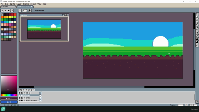 Pixel Art Environments: 2D Environment Design & Animation.
