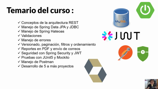 Curso Completo de Servicios Web REST en Java con Spring Boot – Screenshot 3