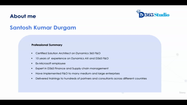 MB-300: Dynamics 365 Core Finance and Operations Part1/2 - Screenshot_01