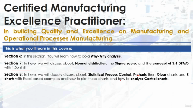 Certified Manufacturing Excellence Practitioner – Screenshot 3
