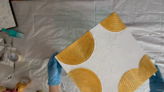 Alkol Mürekkebi (Alcohol ink) ile soyut resme giriş eğitimi – Screenshot 3