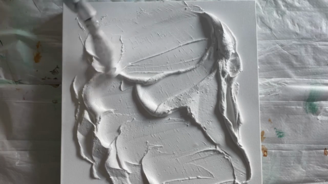 Alkol Mürekkebi (Alcohol ink) ile soyut resme giriş eğitimi – Screenshot 4