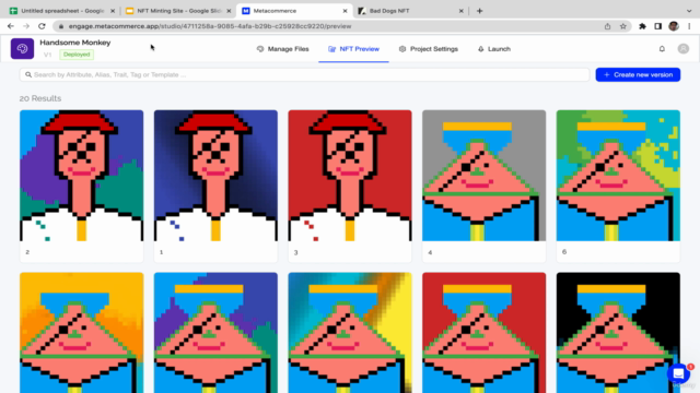 Launching NFTs: Building NFT Minting Website with No Code – Screenshot 4