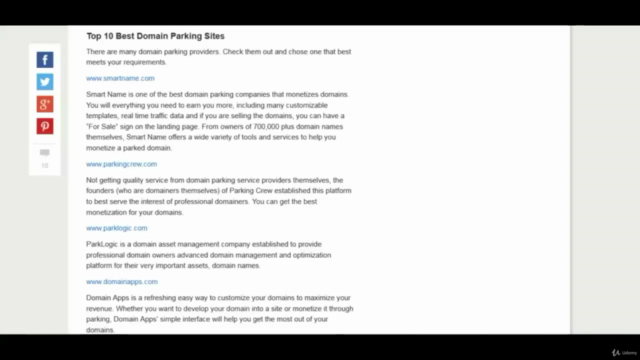 Establish an Online Business Using Domain Parking  - Screenshot_03