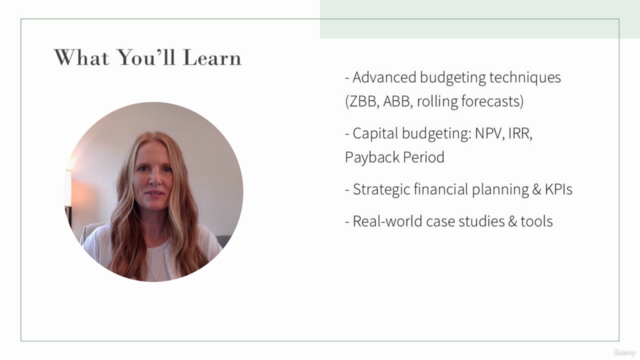 Advanced Budgeting for Business – Screenshot 2