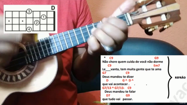 Curso de Cavaquinho Prático. Video Cifras de Músicas GOSPEL – Screenshot 2