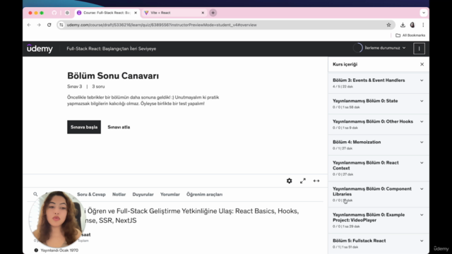 Full-Stack React: Başlangıçtan İleri Seviyeye – Screenshot 2