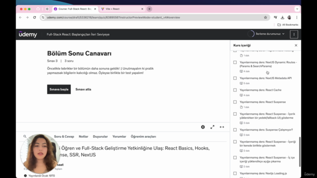 Full-Stack React: Başlangıçtan İleri Seviyeye – Screenshot 4