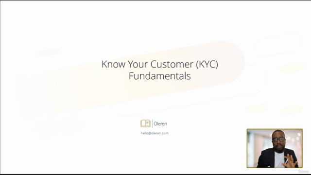 KYC - Fundamentals - Oleren Course – Screenshot 2