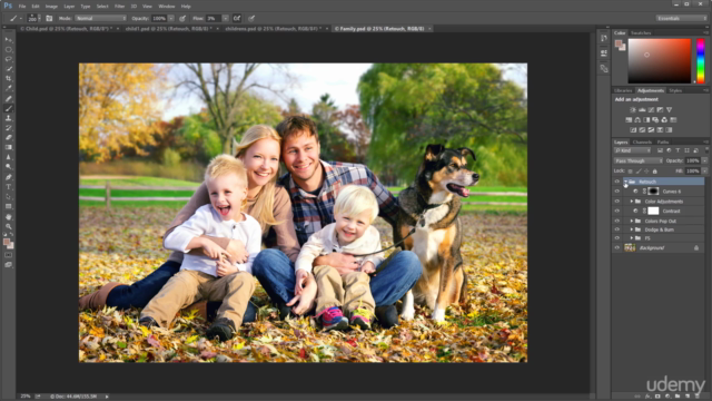 Use Photoshop to Produce Professional Quality Family Photos – Screenshot 1