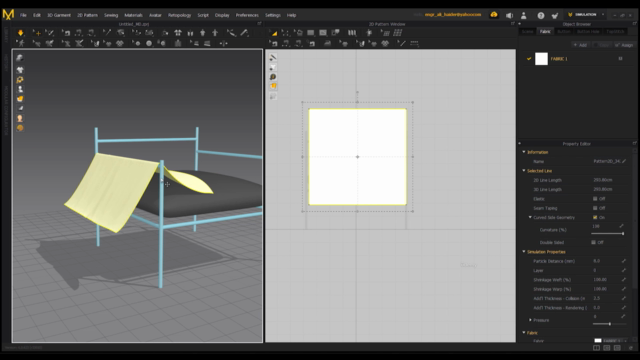Modeling in 3Ds Max and Marvelous Designer | Arm Chair – Screenshot 2