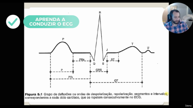 Eletrocardiograma em 3 PASSOS - Ler, Interpretar e CONDUZIR – Screenshot 3