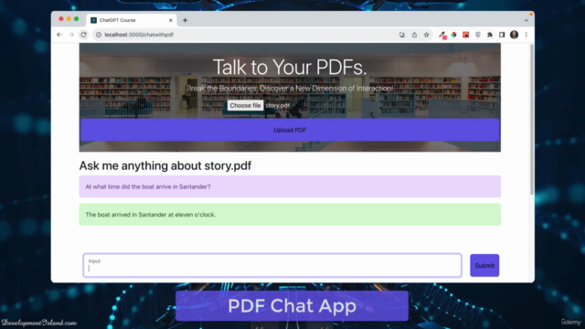 The Complete OPENAI JS APIs Course - Build 15 Projects – Screenshot 3