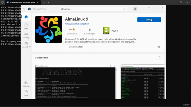 Windows-Subsystem for Linux für Systemadministrator:innen – Screenshot 2