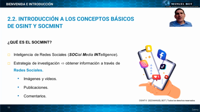 SOCMINT AVANZADO. Aprende de 0 a investigar en Redes Socials – Screenshot 3
