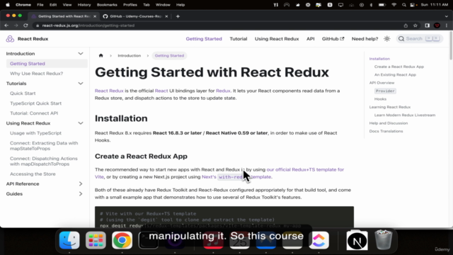 React, Next JS Redux State Management for Absolute Beginners – Screenshot 2