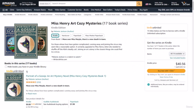Book Marketing: Amazon Kindle eBook with Instagram and Canva – Screenshot 1