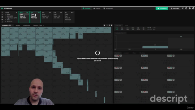Cashgame course With GTO Poker Ranges – Screenshot 3