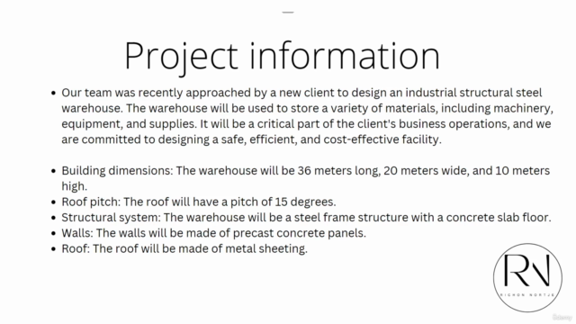 Warehouse Model Design in Prokon Sumo – Screenshot 1