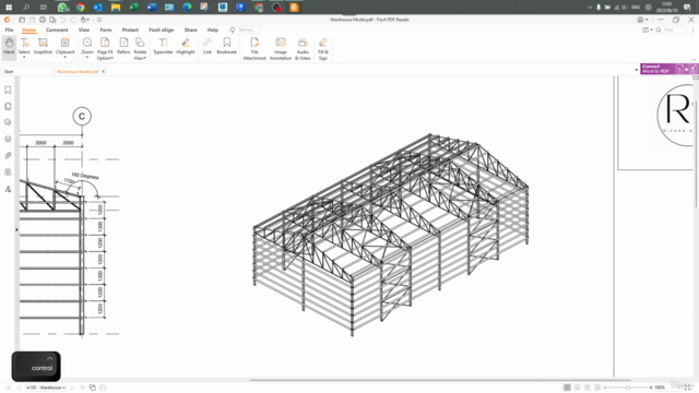 Warehouse Model Design in Prokon Sumo – Screenshot 2