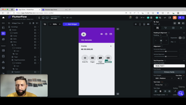 Aprenda FlutterFlow – Screenshot 4
