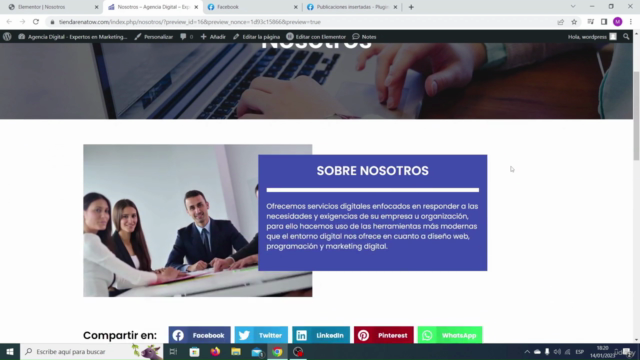 Cómo Crear una Página Web con WordPress y Elementor PRO 2025 – Screenshot 2